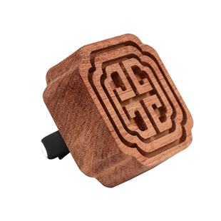 【中国芯】车载扩香木精油木车内薰香石水出风口香氛机精油扩香器