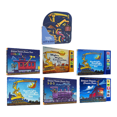 晚安工地上的车英文原版