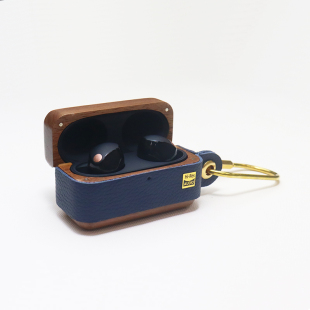 适用于Sony索尼WF-1000xm5真皮保护套降噪无线蓝牙便携式收纳便携包充电盒子全包耳机壳