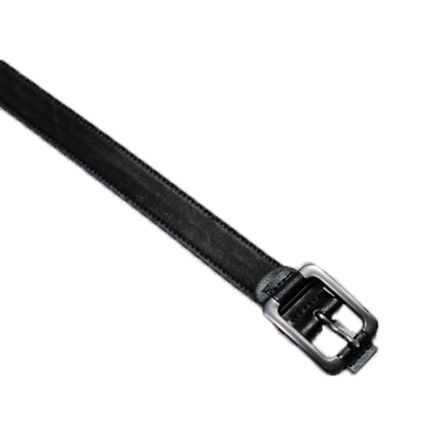 港风pu休闲裤腰带男女针扣