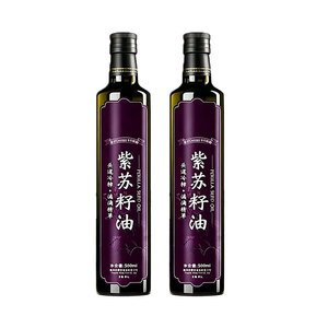 农科院有机紫苏籽油旗舰店低温冷榨亚麻籽孕妇食用油非黑龙江桦南