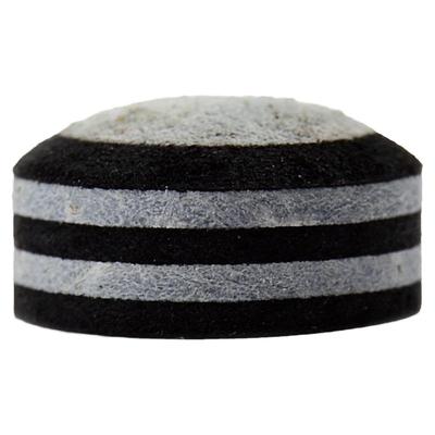 xiki斯诺克黑八台球杆皮头