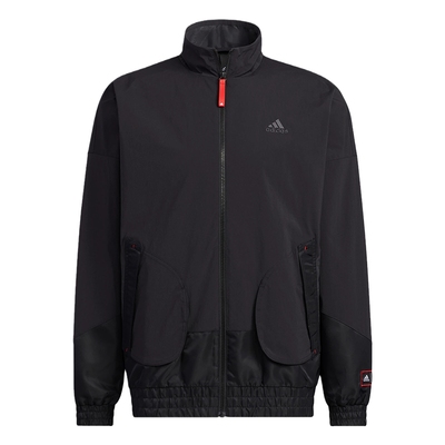 男休闲夹克阿迪达斯立领男子