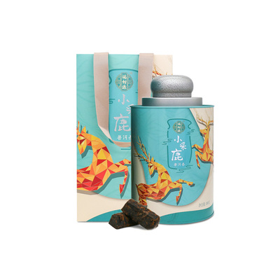 福柑源小采鹿糯米香普洱茶熟茶