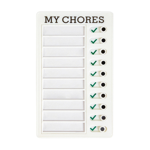 自律打卡器儿童小学生成长任务完成打卡表计划板挂墙日程表墙贴幼儿每日任务打卡神器初中生备时间管理计划表