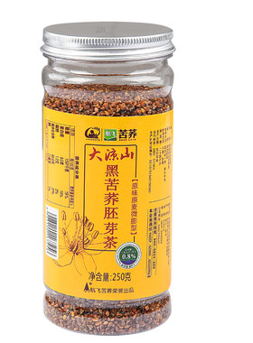 航飞黑苦荞胚芽茶大凉山黑苦荞茶