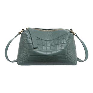 真皮女士斜挎包包2026新款大容量软皮头层牛皮中年妈妈女款单肩包