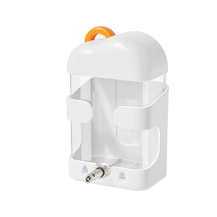 鹦鹉饮水器自动喂水鸟用撞针水壶玄凤牡丹八哥虎皮喝水器掀盖加水