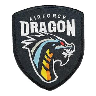 中国威龙臂章 歼二十魔术贴章 军迷胸章 飞行战术士气徽章 背包贴