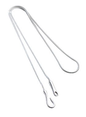 简约冷淡风重工项链时尚纯银