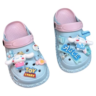 女童洞洞鞋2026新款今年流行爆款网红儿童户外女孩拖鞋外穿防滑款