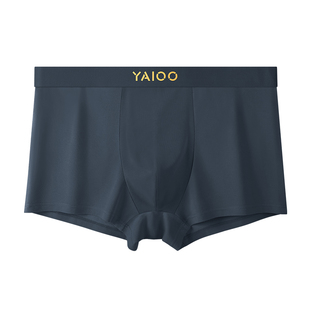 雅鹿男士内裤男生2025新款纯棉透气四角短裤衩男式平角大码男款PB