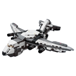 奇妙积木 运20运输机歼35隐形战斗机 轰炸直升飞机  合体益智玩具