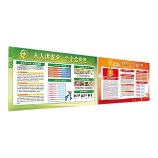2026年安全生产月宣传展板挂图挂画海报墙贴纸工厂车间全国安全月活动主题消防安全标语横幅定制公告栏展示板