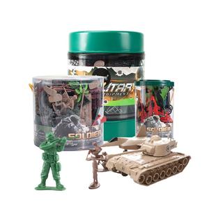 JEU旧义怀旧战斗军团小兵人坦克模型战争儿童玩具士兵中古男礼物