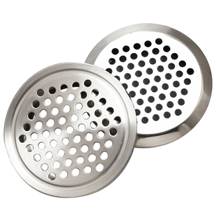 不锈钢透气孔橱柜燃气通风孔盖子排气孔圆形孔塞衣柜散热鞋柜孔塞