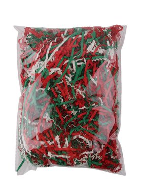 复古风英文报纸纸丝填充物小闪灯