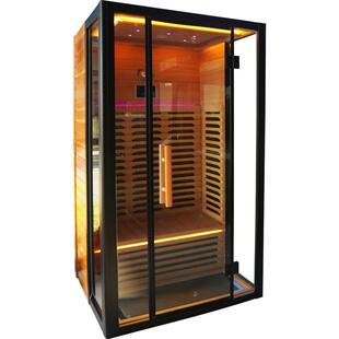 尚雷仕桑拿房 家用 汗蒸房光波房商用汗蒸箱干湿蒸发汗实木定制