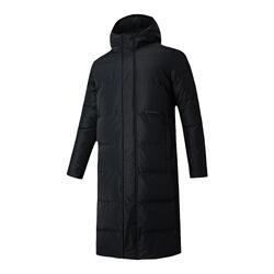 361三防长羽绒服2025冬季男过膝运动长羽绒服女保暖防水连帽外套