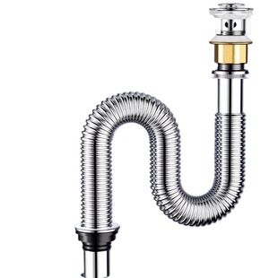 洗手盆下水管洗脸盆池台盆防臭下水器排水管套装配件卫生间面盆