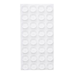 防撞贴家用门把手硅胶防撞垫柜门静音透明防撞条冰箱门防碰撞胶粒