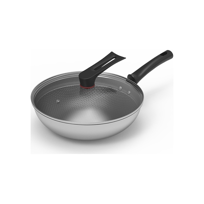 美的不粘锅免开锅炒锅钛合金通用