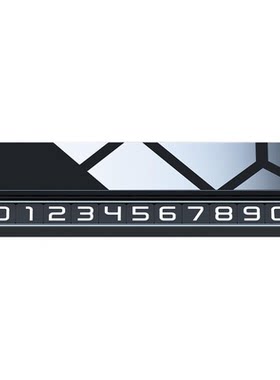 问界车上电话号码牌AITO M5 M7 M8 M9临时停车挪车牌车载摆件高级