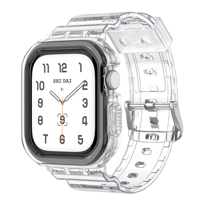 S10透明一体适用iwatch表带