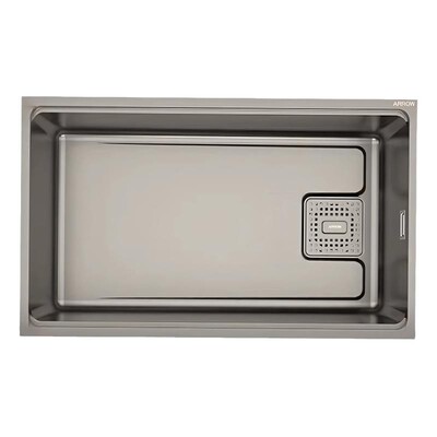 箭牌卫浴纳米304不锈钢水槽单槽