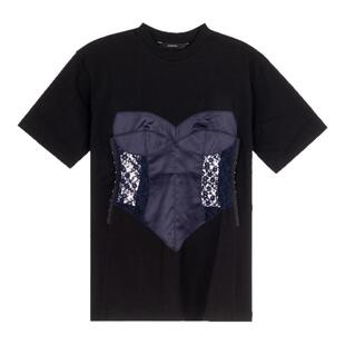 pushBUTTON潮流都市女士圆领休闲短袖T恤 银泰百货301574