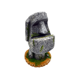 创意摩艾石像笔筒学生收纳罐复活岛moai笔托办公室笔座个性收纳盒