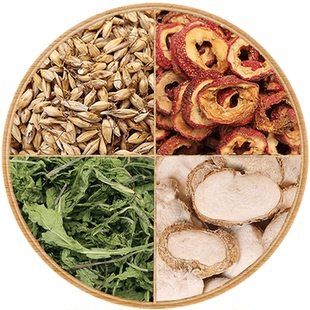 回奶汤中药饮片炒麦芽山楂回奶茶炒麦芽茶山楂蒲公英浙贝母泡水喝