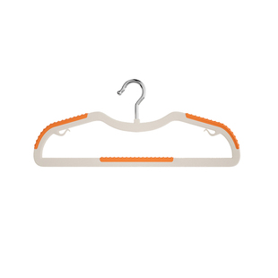 短颈衣架家用挂衣省空间缩脖衣服撑子防滑无痕不伤衣长裙子晾衣架