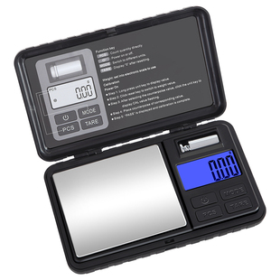 精准珠宝电子秤0.01g家用小型克称高精度黄金秤茶叶称迷你小天平