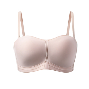 古今拆卸肩带内衣美背无痕无钢圈聚拢送女友礼物抹胸大U露背文胸