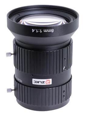 工业镜头低畸变机器视觉8mm