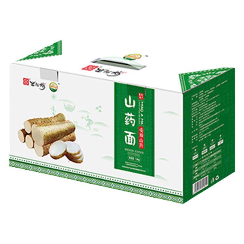 悦绿野安顺山药面非油炸食品口感爽滑营养早餐1.6kg/箱