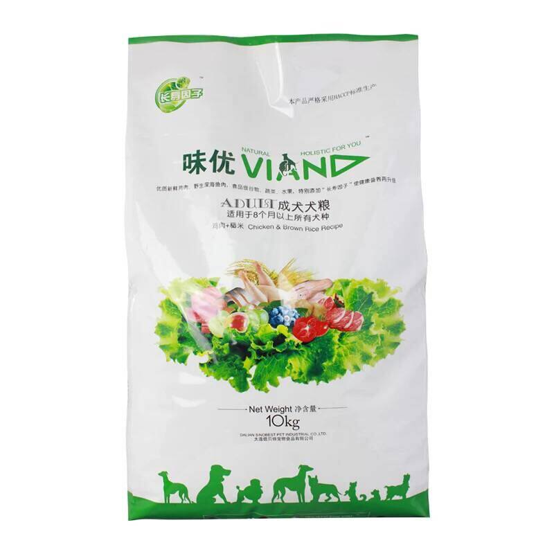 基础低盐天然成犬粮10kg鸡肉糙米