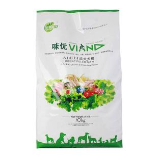 基础味优低盐天然成犬粮10KG 鸡肉+糙米 狗粮 全犬种通用粮 包邮