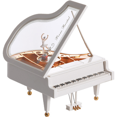 生日简约现代女孩女生音乐盒礼物