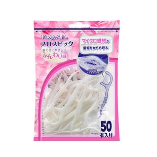 【自营】DENTALPRO/丹特博牙线棒超细扁线膨胀牙线清洁牙齿缝50支