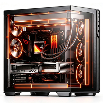⑤intel 265KF/270KPLUS/RTX5070/5070Ti 2K游戏电脑主机林树推荐