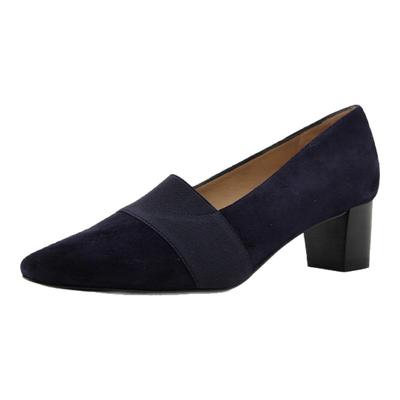 PETERKAISER牛皮尖头中跟单鞋