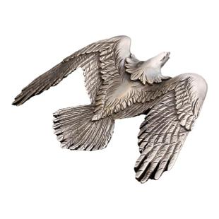 一休老银匠HORIZON BLUE/HB 925纯银大鹰印第安高桥风格吊坠