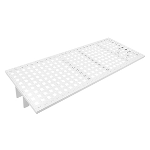 办公室桌面电话机架 办公桌隔板打印机架子 工位文件收纳置物架