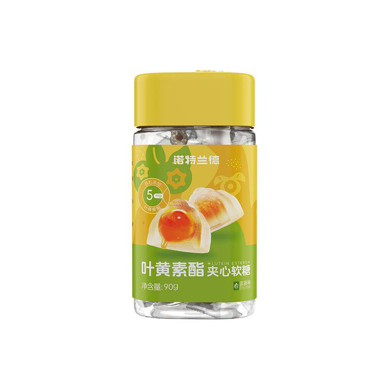 诺特兰德蓝莓叶黄素酯夹心软糖官方正品旗舰店非近视护眼
