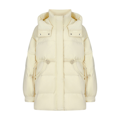 羽绒服女冬季宽松显瘦中长款外套