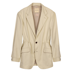 【100%水洗棉 高克重骑兵斜纹】CULTUM意式休闲西装领夹克男外套