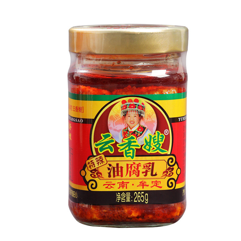 云香嫂油腐乳265g香辣味
