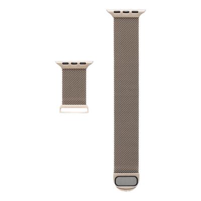 适用苹果手表iwatch米兰尼斯手表带s11女生s10applewatch高颜值新款series男生磁吸9高级金属ultra士3感